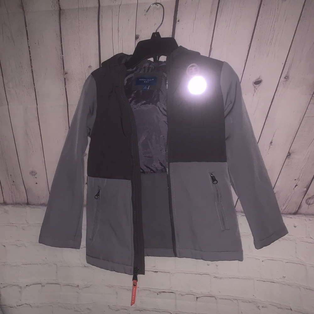 Perry Ellis Boys Gray Jacket